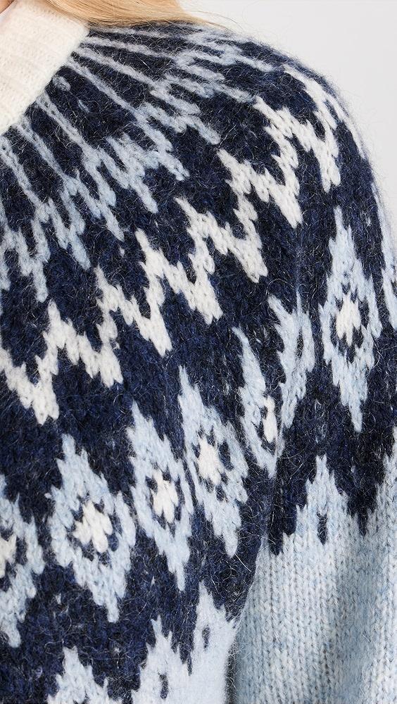 Alex Mill Ashwood Fair Isle Cardigan | Shopbop Product Image