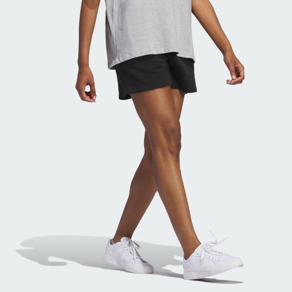 adidas Essentials French Terry Shorts Black XS Womens Product Image