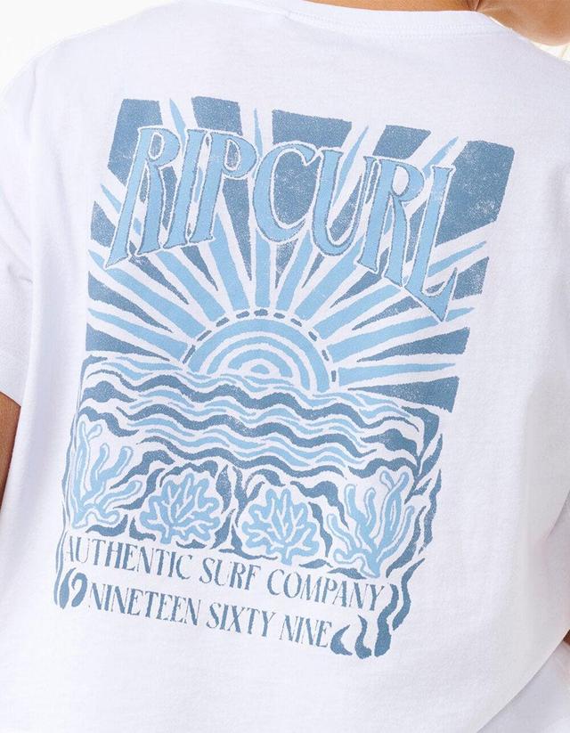 RIP CURL Coral Sands Womens Crop Tee Product Image