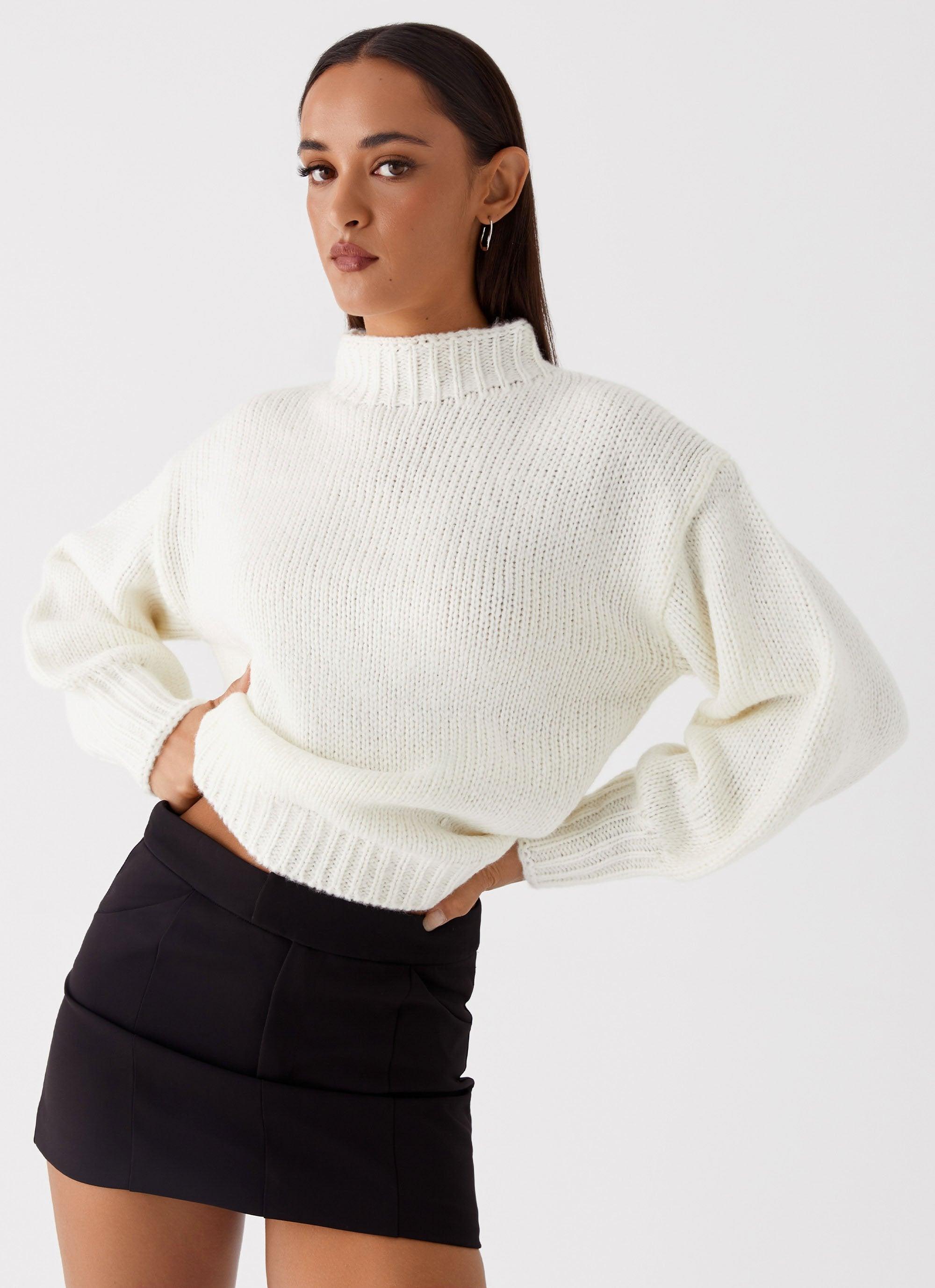 Charleston Knit Jumper - Off White Product Image