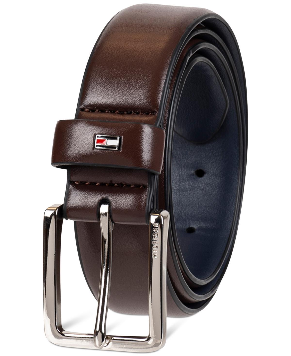 Tommy Hilfiger Mens Flex Stretch Feather-Edge Dress Belt Product Image