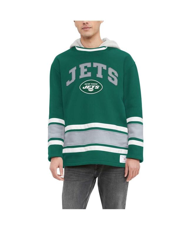 Mens Tommy Hilfiger Green New York Jets Ivan Fashion Pullover Hoodie Product Image