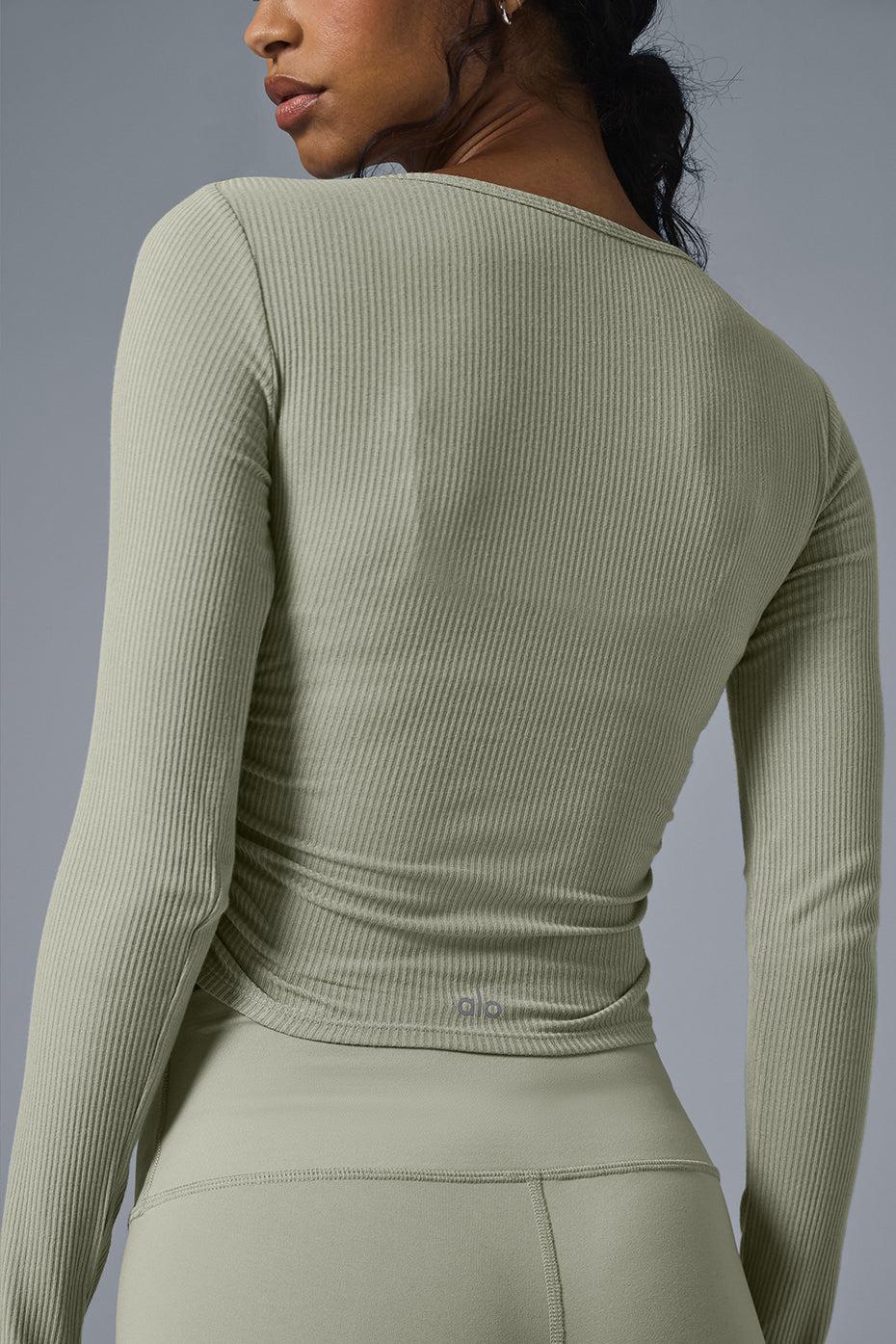 Gather Long Sleeve - Limestone Female Product Image