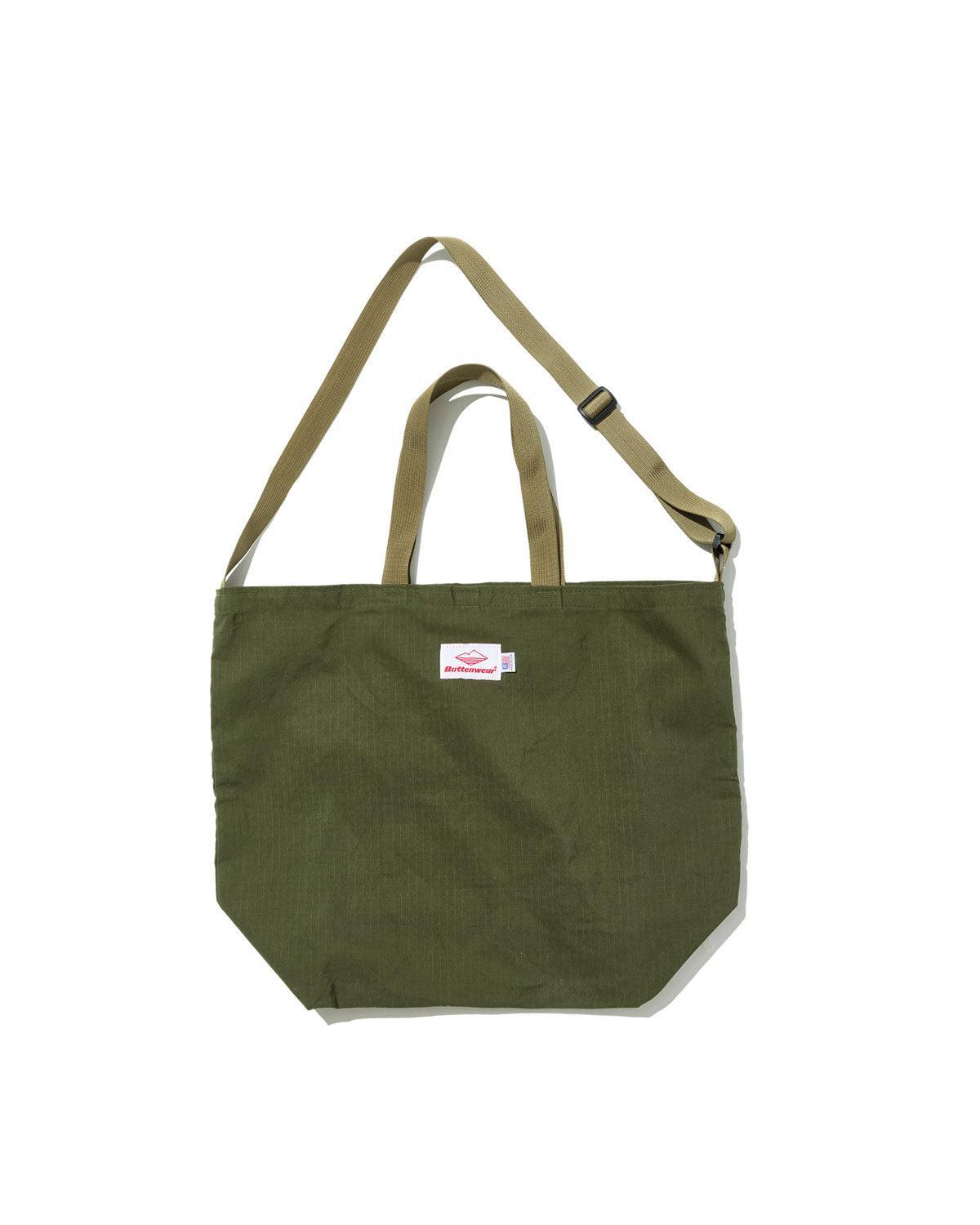 Packable Tote / Olive Drab x Tan Product Image