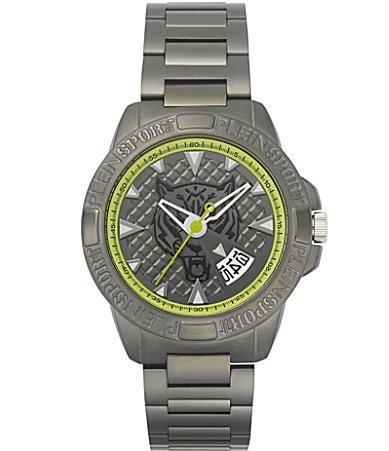 Philipp Plein Touchdown Mens Gunmetal Bracelet Watch Product Image