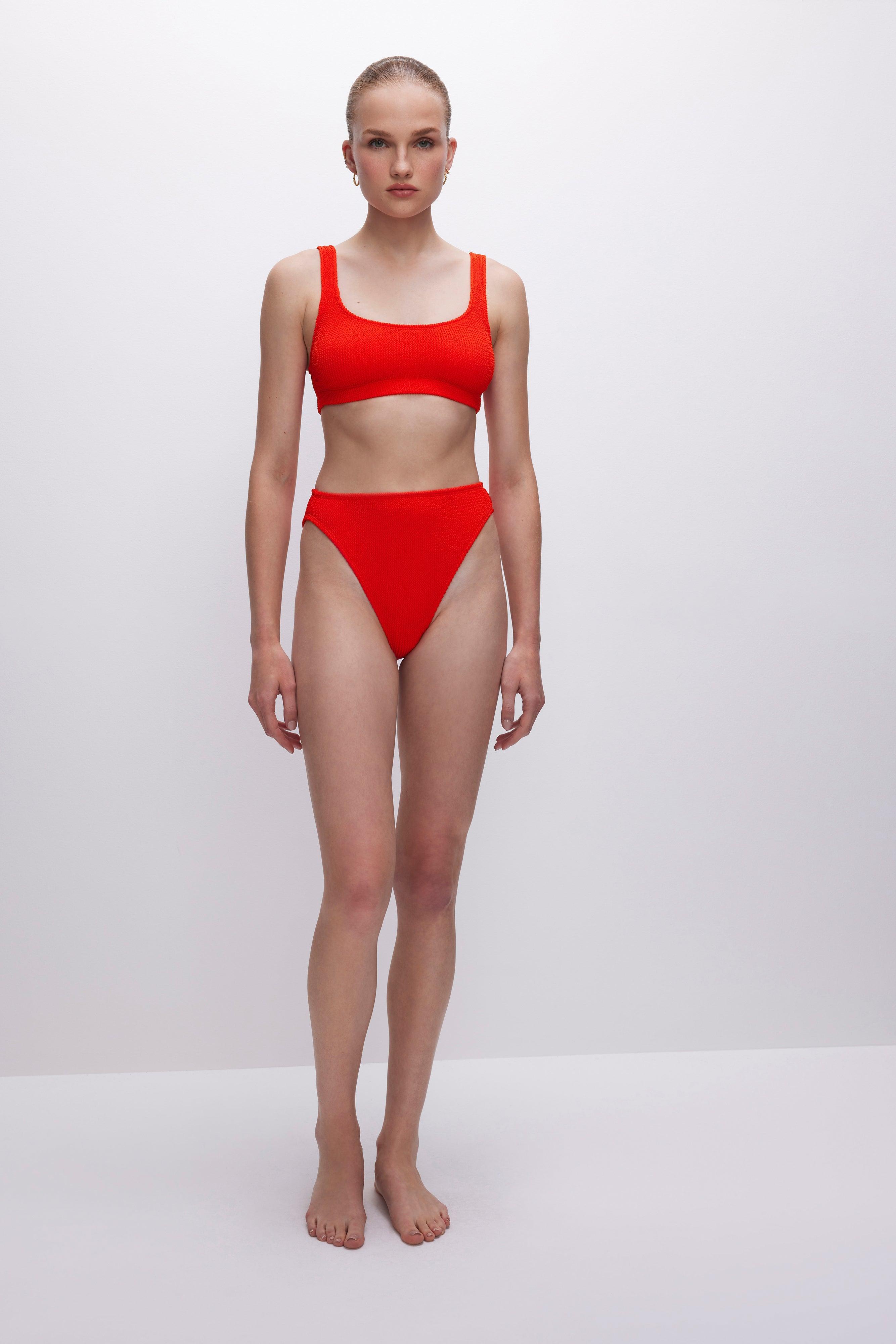 ALWAYS FITS GOOD WAIST BIKINI BOTTOM | BRIGHT POPPY002 Product Image