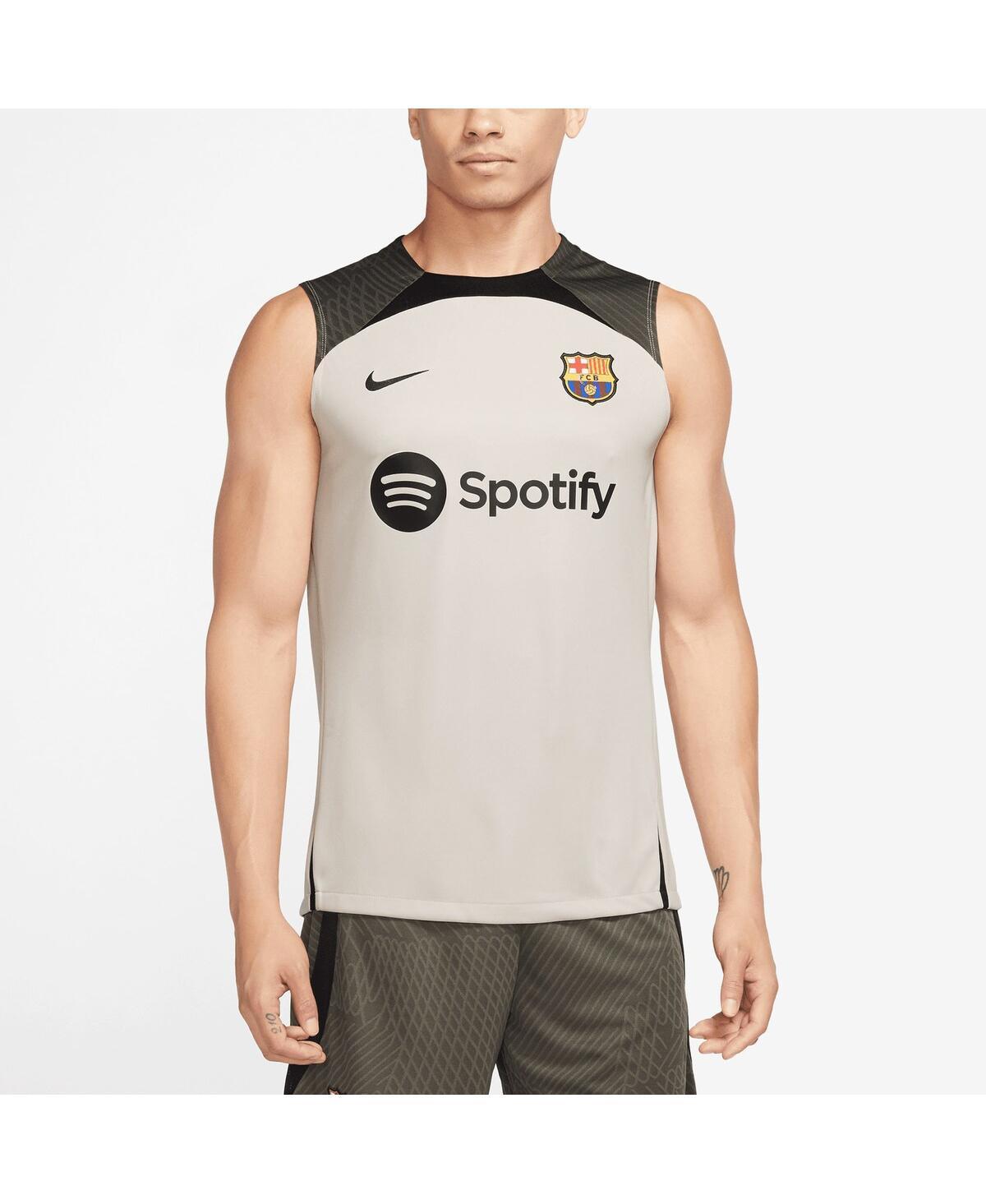 Mens Nike Tan Barcelona Strike Tank Top Multicolor Product Image