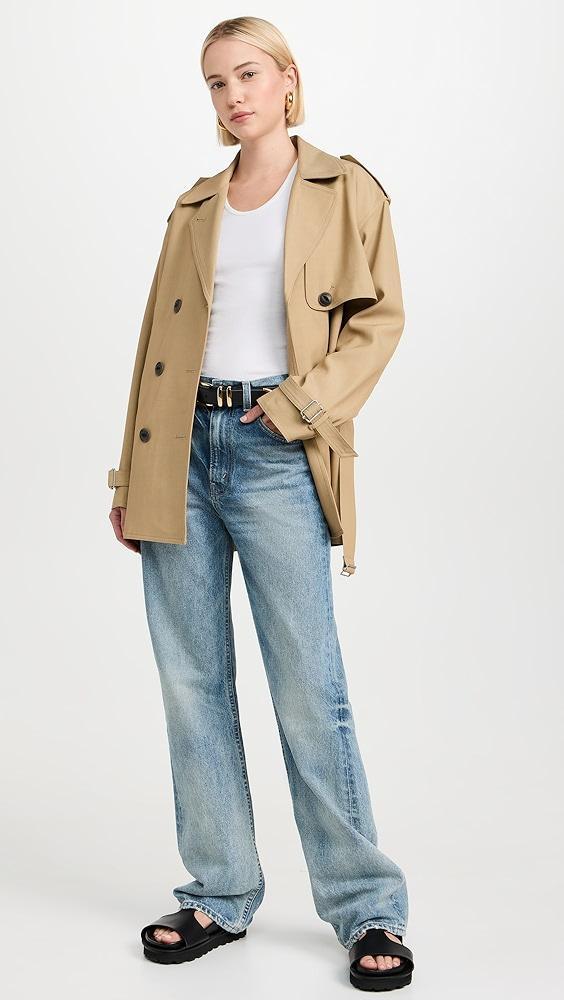 rag & bone Beverly Cropped Trench | Shopbop Product Image