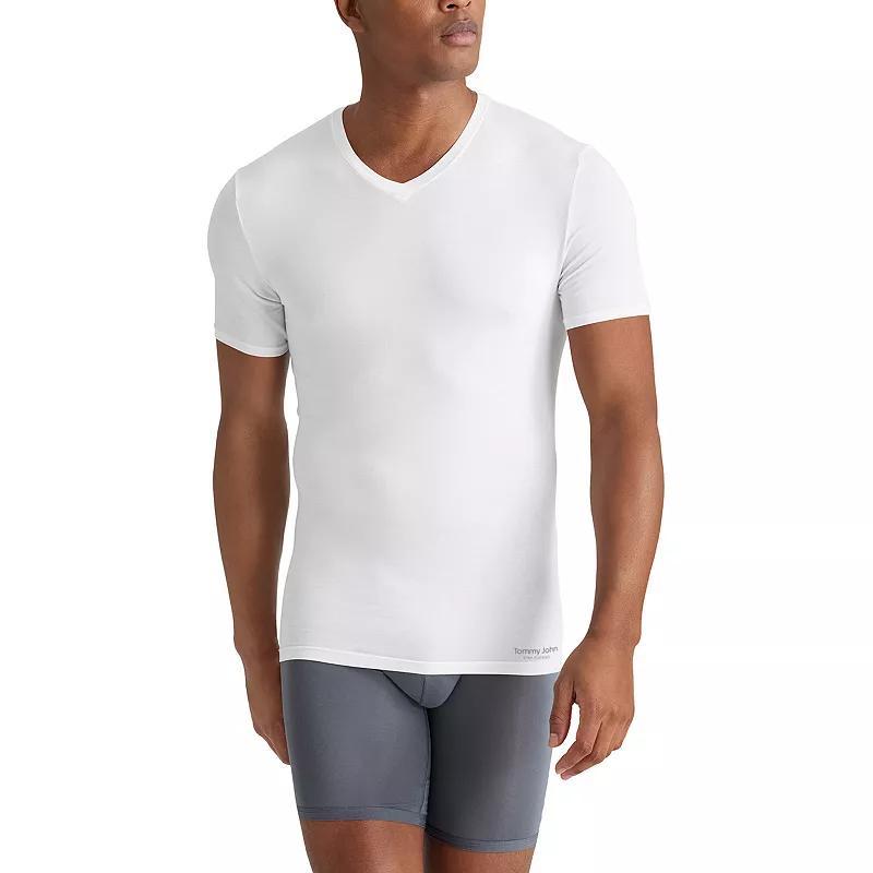 Mens Tommy John 3-Pack Luxe Modal Stay Tucked Undershirts Product Image