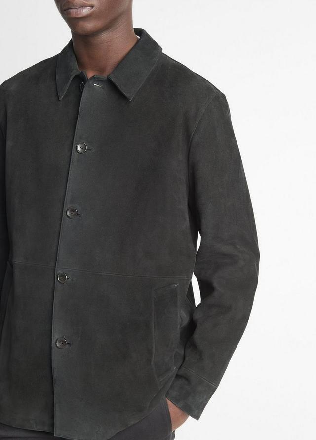 Suede Car Coat Product Image