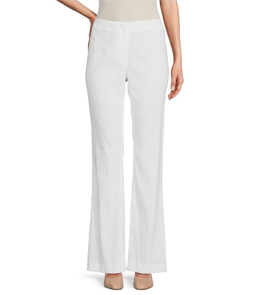 Antonio Melani Kendall Straight Stretch Coordinating Linen Blend Trousers product image