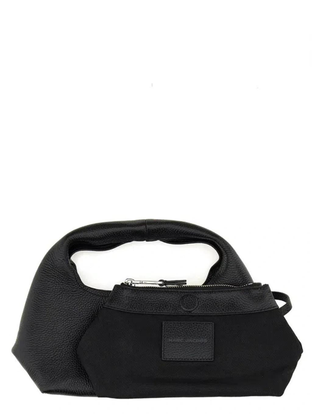 MARC JACOBS Black Leather Mini The Sack Bag Handbag Product Image