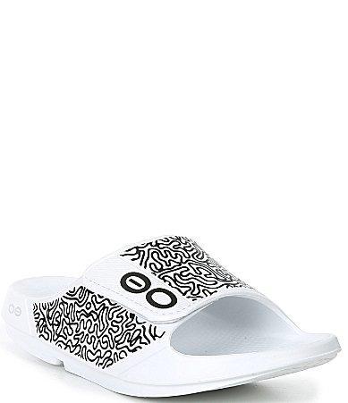 OOFOS Mens OOAHH Sport Flex Sandals Product Image