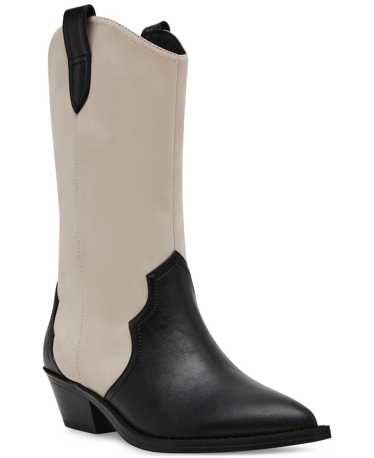 Dv Dolce Vita Womens Korbella Pull-On Constrast Stitch Pointed-Toe Tall Western Boots Product Image