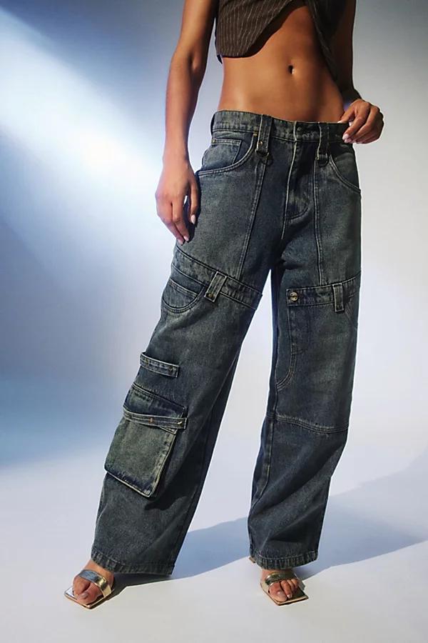 Jaded London Zenith Double Layer Colossus Baggy Jean Womens at Urban Outfitters Product Image