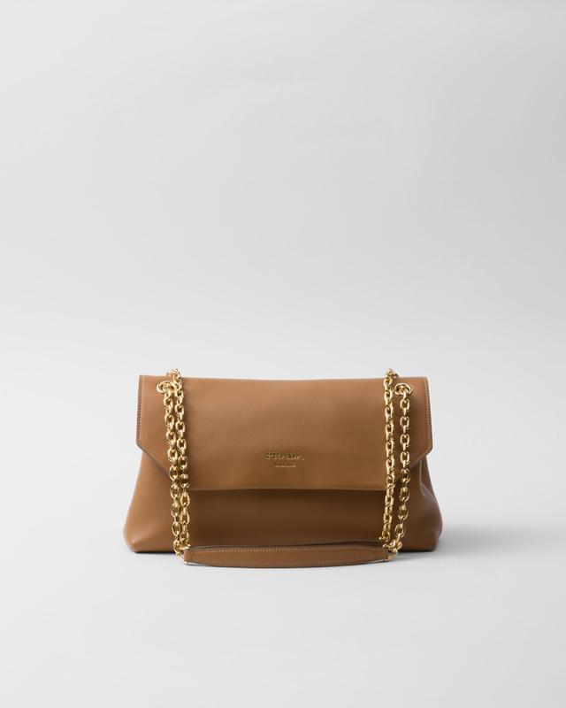 Medium leather shoulder bag Product Image