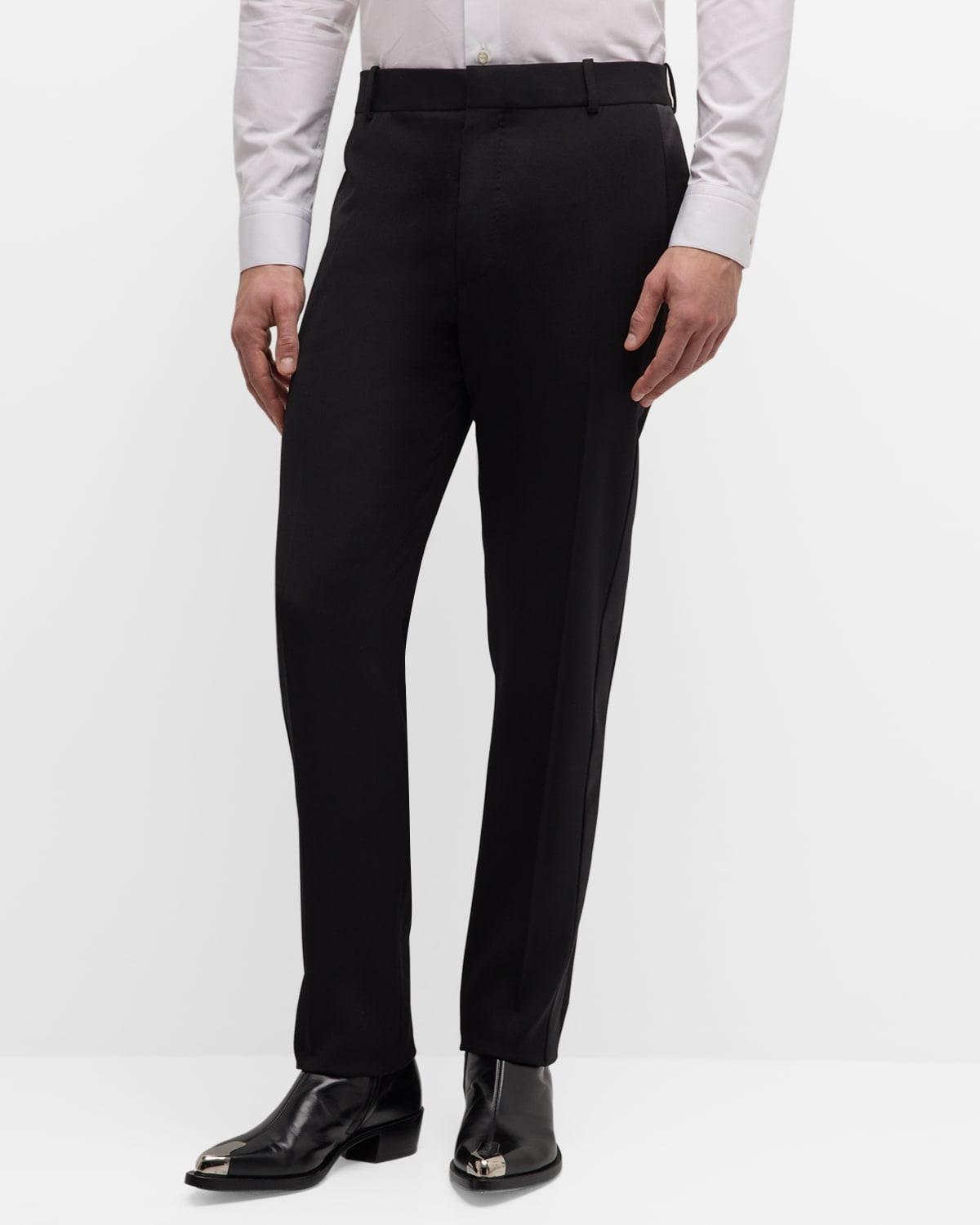 Mens Wool Tuxedo Pants Product Image