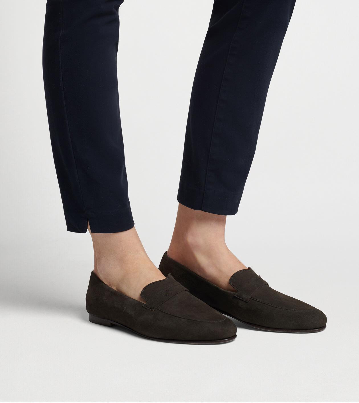 Amble Suede Penny Loafer Product Image