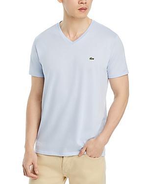 Lacoste V-Neck Pima Cotton Tee Product Image