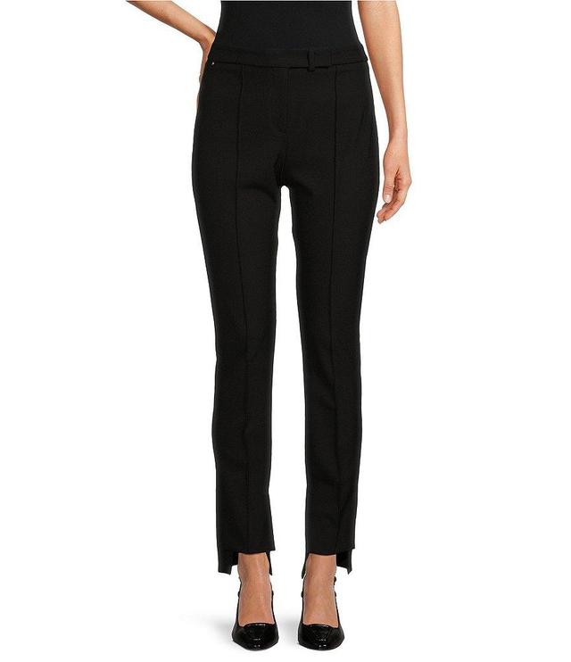 BOSS by Hugo Boss Tizena Woven High Rise Fitted Straight Leg Trousers Product Image