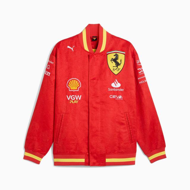 Scuderia Ferrari Team Men's Varsity Jacket Product Image