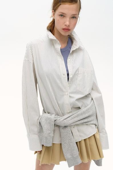 Oversized Cotton Shirt Product Image