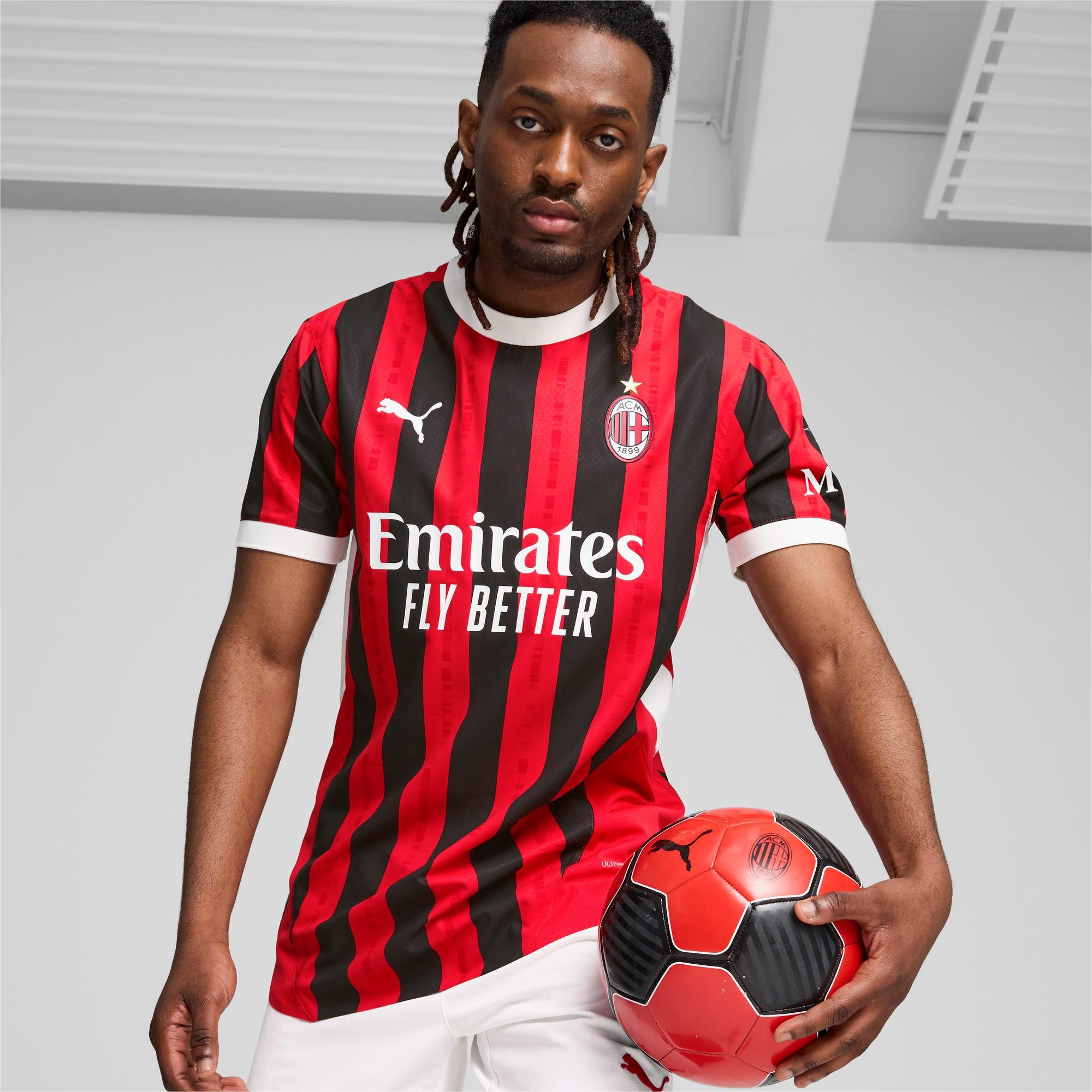 AC Milan 24/25 Men's Authentic Home Soccer Jersey Product Image