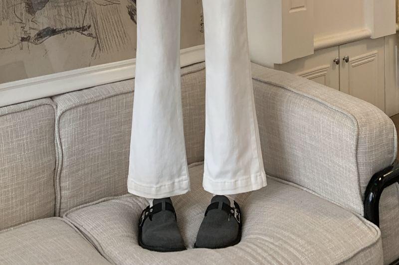 High-Rise Flared Jeans Product Image