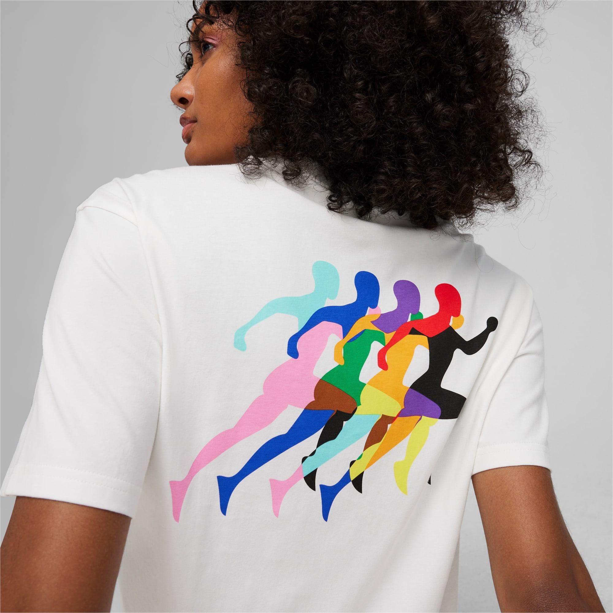 LOVE MARATHON Graphic Tee Product Image