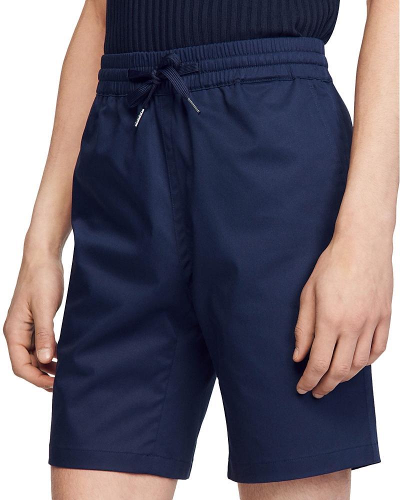 Sandro New Gamma Cotton Blend Shorts Product Image