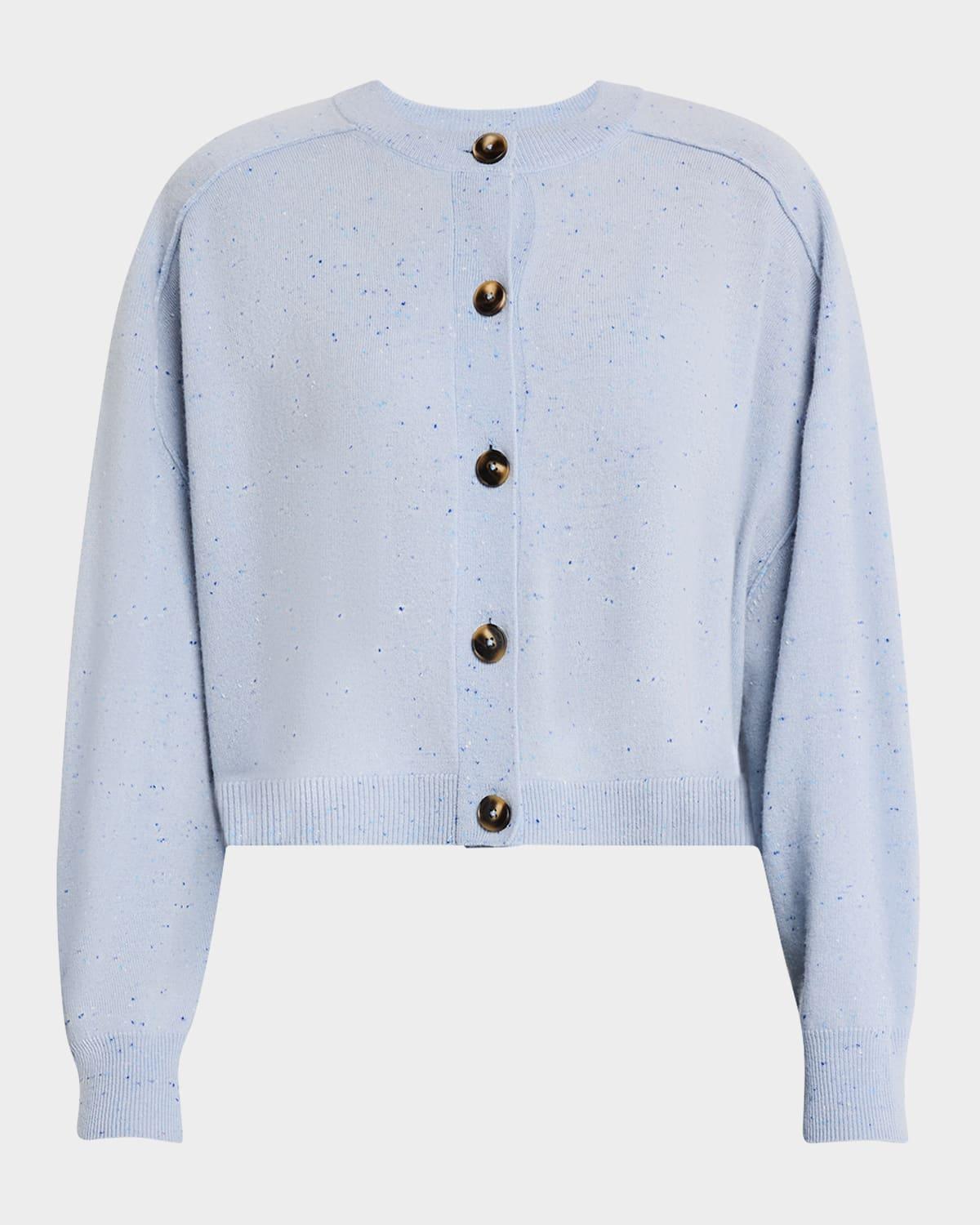 Douve Speckled Wool Cardigan Product Image