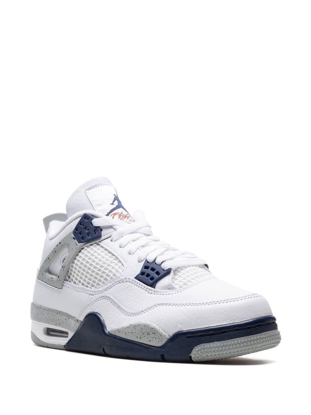 Air Jordan 4 "Midnight Navy" sneakers Product Image