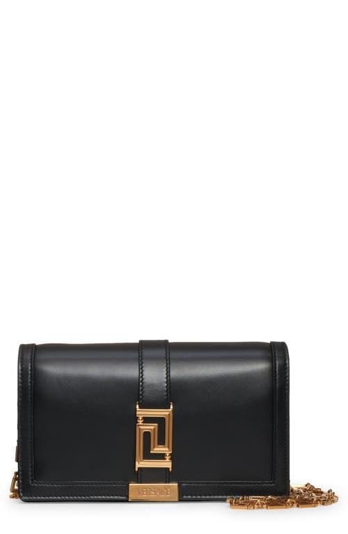 Versace Greca Goddess Leather Clutch Product Image