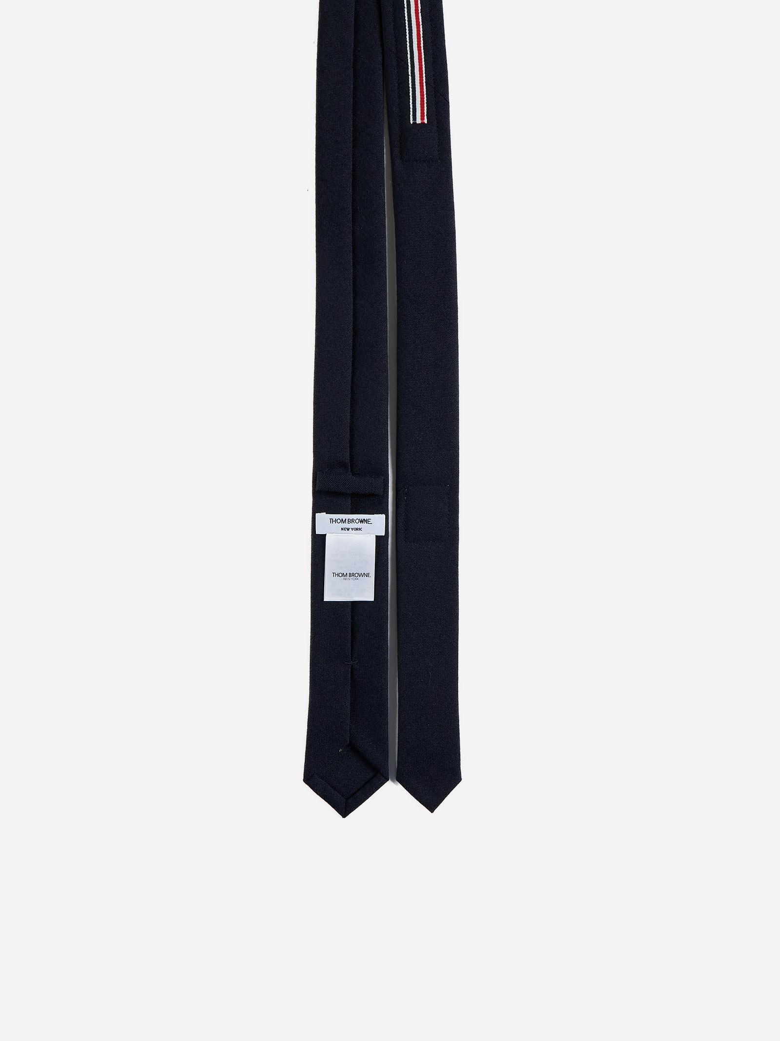 Wool Tie In Blue Product Image