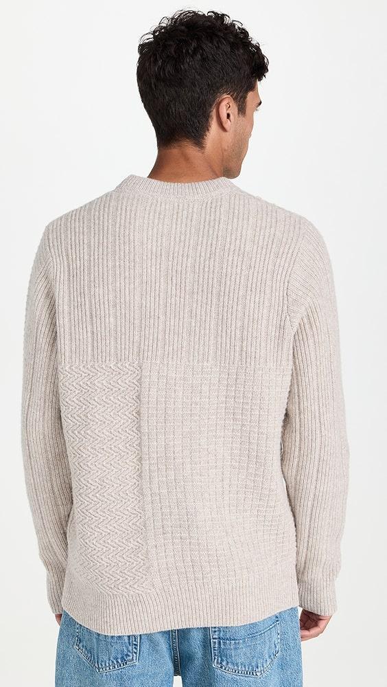 Les Deux Fernando Mixed Stitch Sweater | Shopbop Product Image