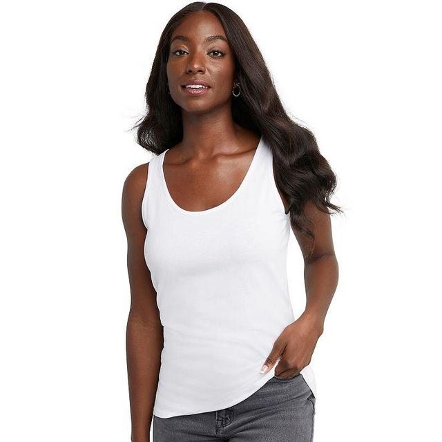 Womens Hanes Basic Essential Tank Top Product Image