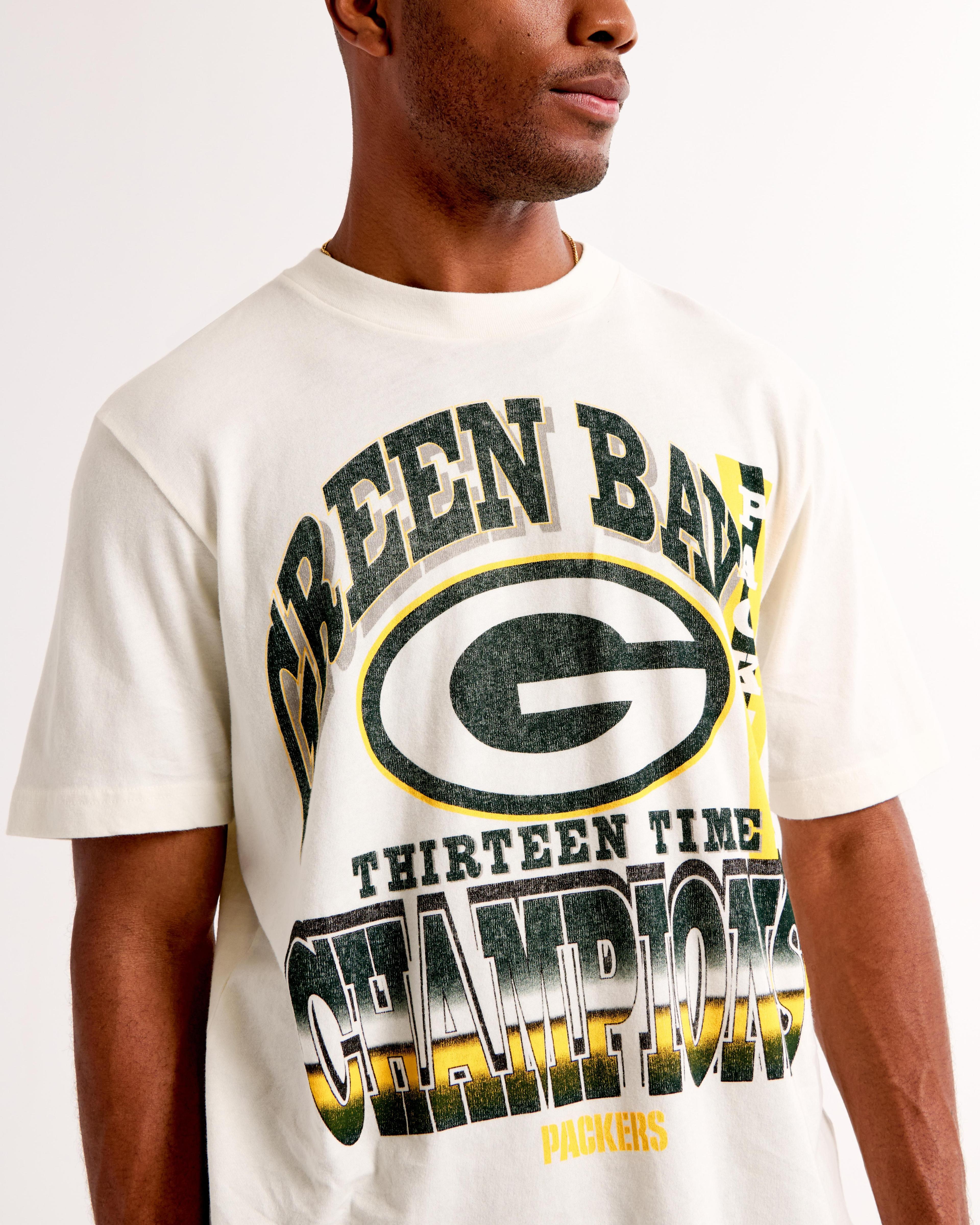 Green Bay Packers Vintage-Inspired Graphic Tee Product Image