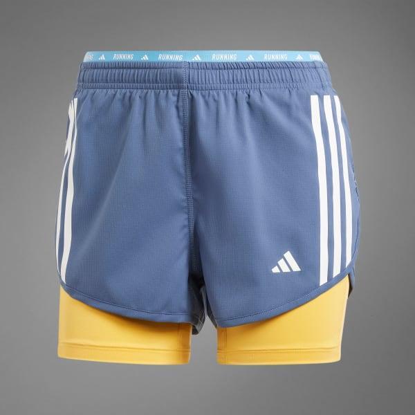 Own the Run 3-Stripes 2-in-1 Shorts Product Image