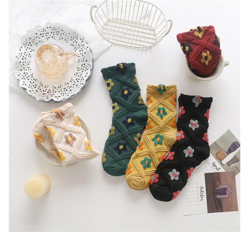 Floral Socks Product Image