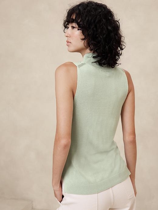 Mock-Neck Sweater Tank Product Image