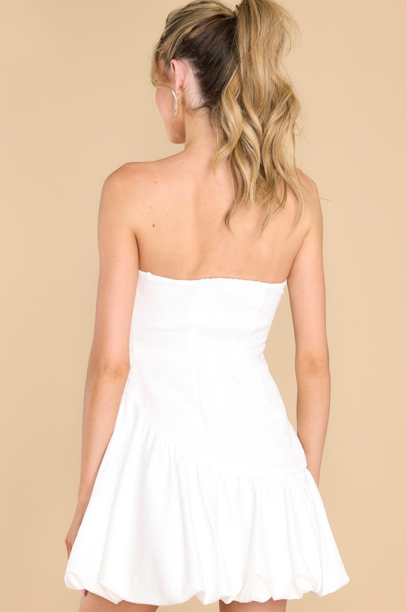 Endlessly Bold White Dress Product Image