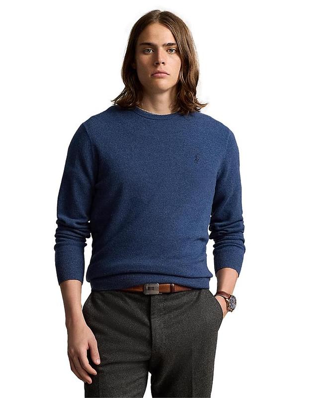 Mens Wool Knit Sweater Product Image