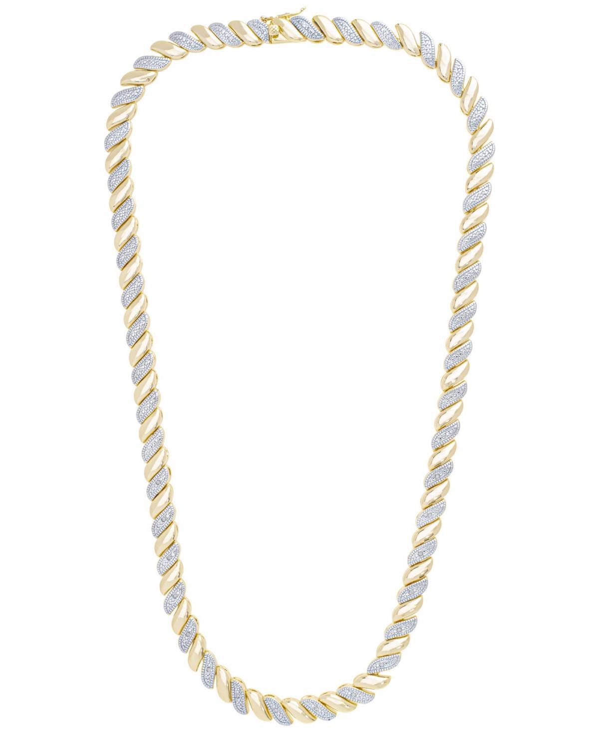 Macys Womens Diamond Accent San Marco Necklace Product Image