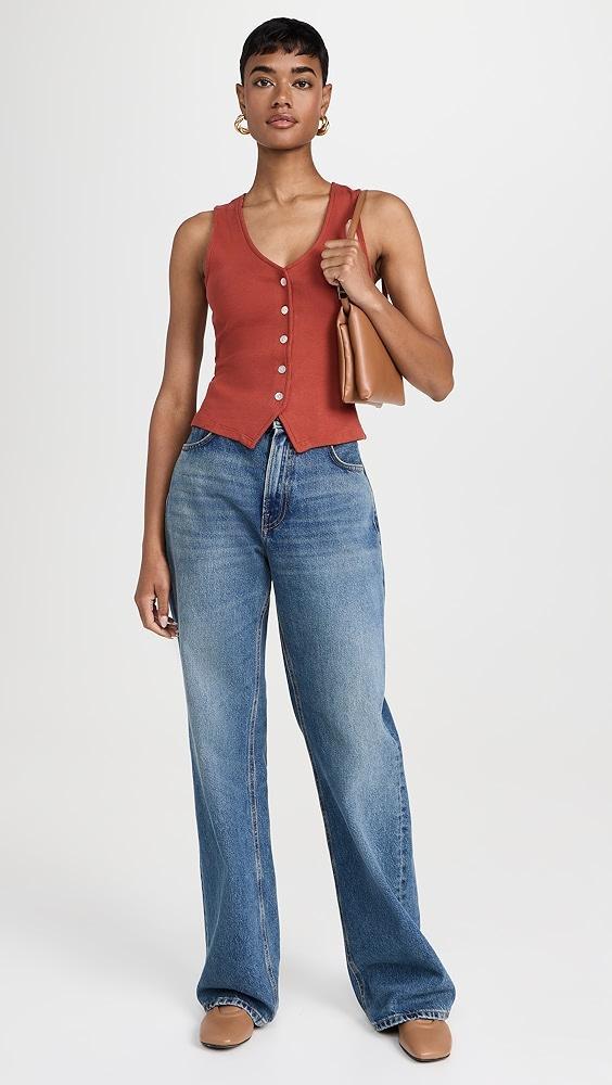 Veronica Beard Jean Hoorne Vest Top | Shopbop Product Image