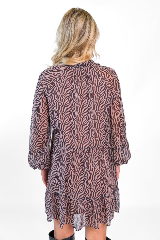 What A Vision In Wild Over You Chiffon Dress FINAL SALE Product Image