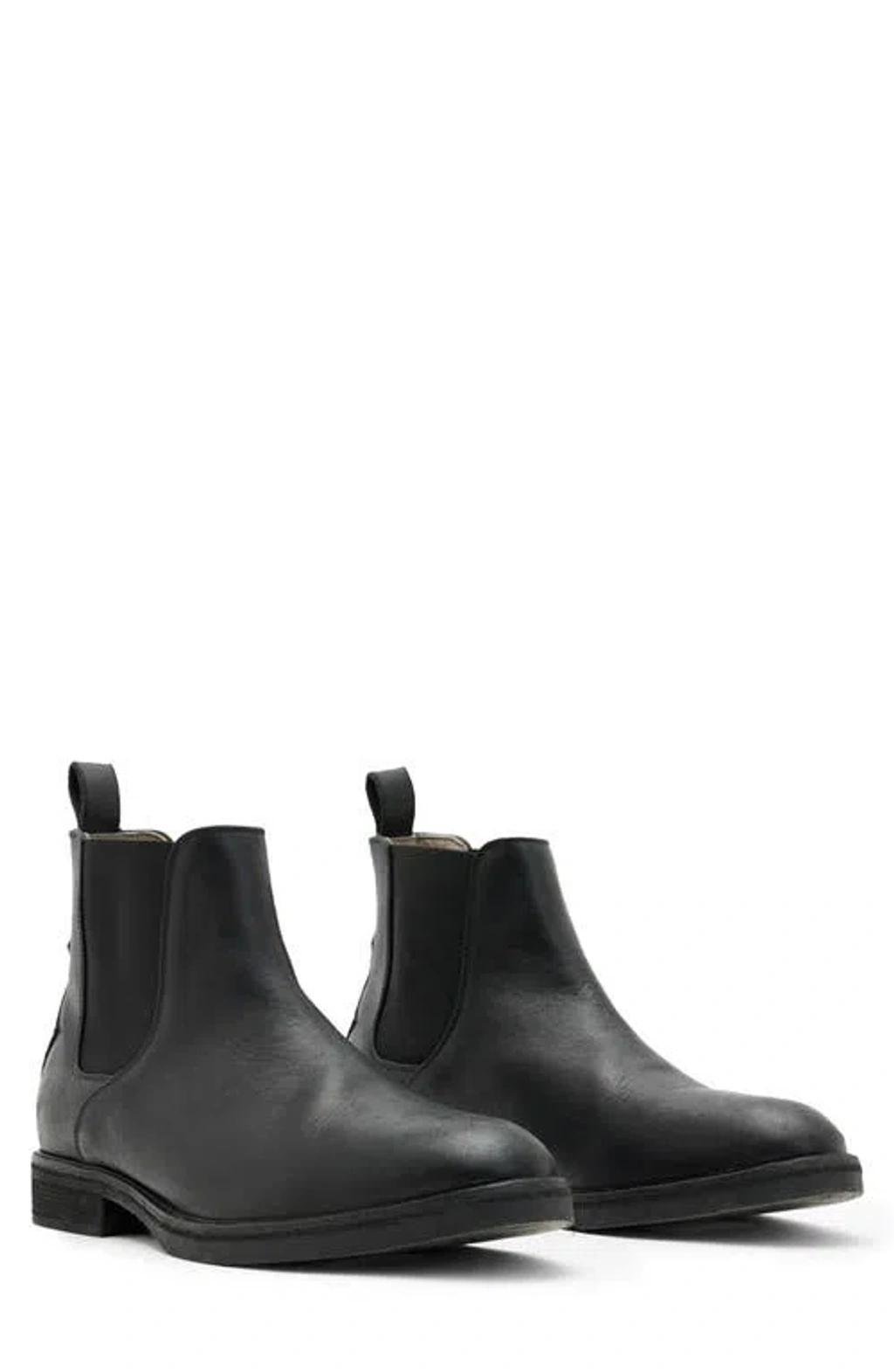 ALLSAINTS Creed Chelsea Boot In Black Product Image