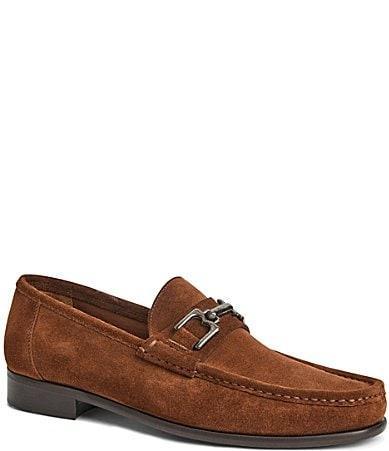 Bruno Magli Mens Trieste Classic Suede Loafers Product Image