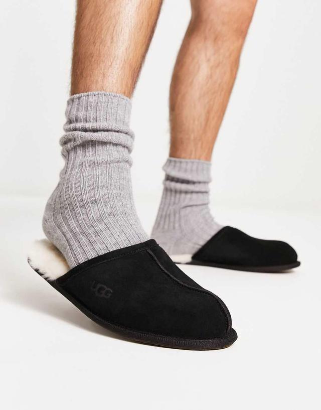 Ugg Scuff Slippers in Black Product Image