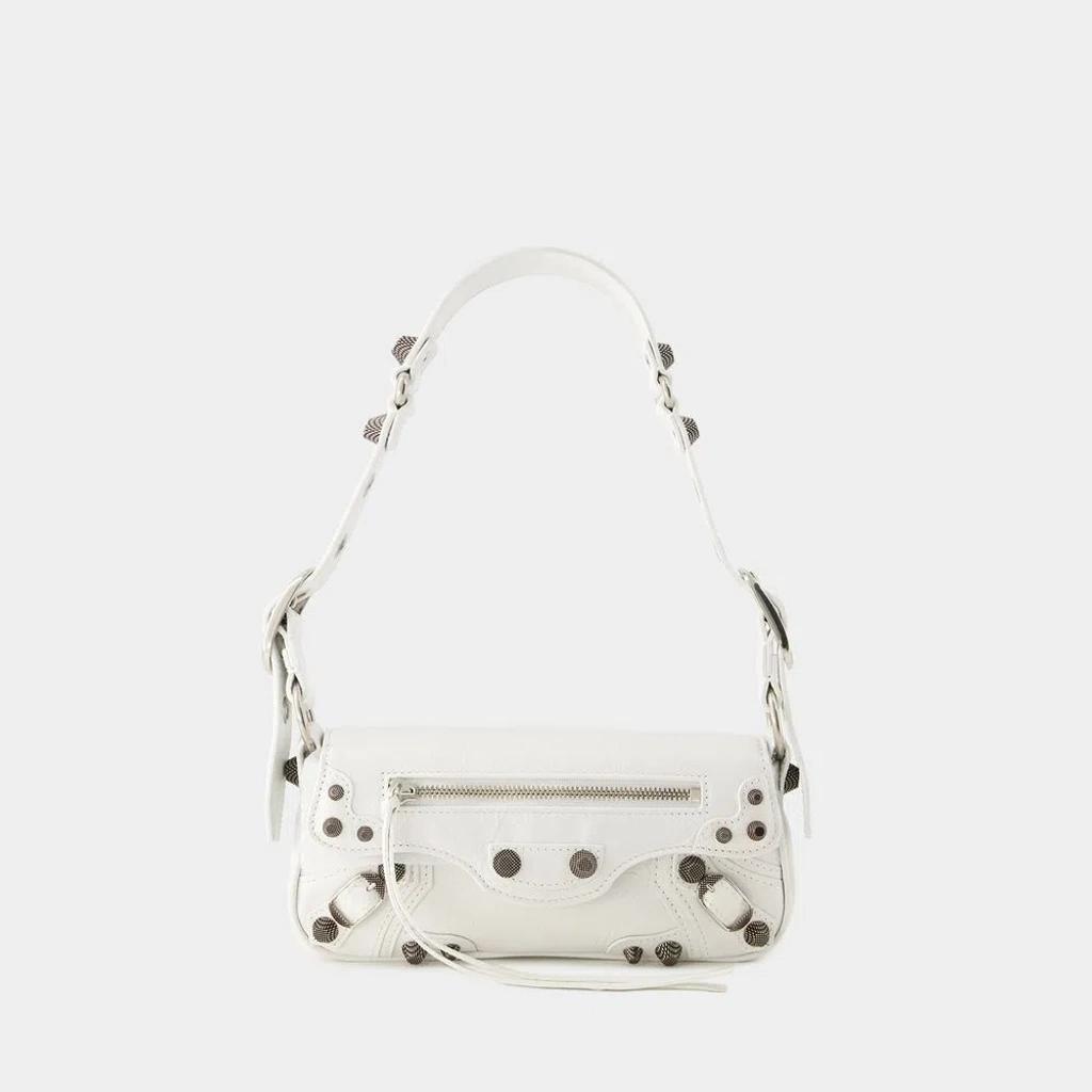 BALENCIAGA Le Cagole Sling Xs Shoulder Bag -  - Leather - Optic White Product Image