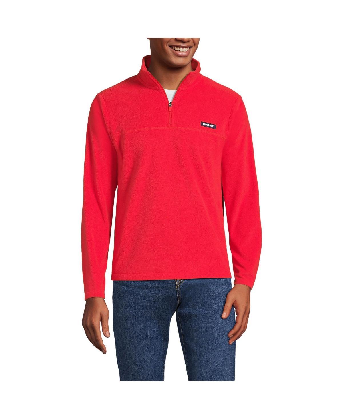 Mens Lands End Fleece Quarter-Zip Pullover Product Image